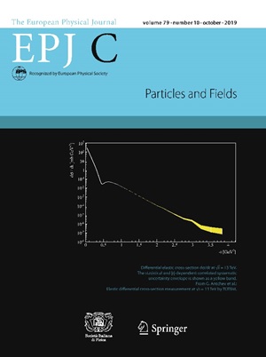 European Physical Journal C October 2019 Cover